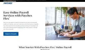 
							         Online Payroll Services for Any Size Business | Paychex								  
							    