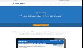 
							         Online Payroll - SwiftChecks								  
							    