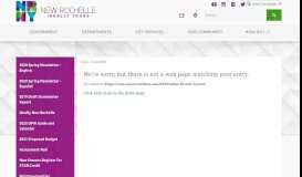 
							         Online Permit System | New Rochelle, NY								  
							    