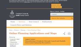 
							         Online Planning & Maps - Louth County Council								  
							    