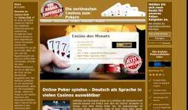 
							         Online Poker spielen: deutsche Portale hier finden!								  
							    