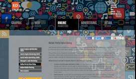 
							         Online Portal Advertising - Element D Communications								  
							    