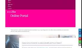 
							         Online Portal - Chubb								  
							    