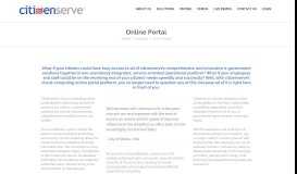 
							         Online Portal | Citizenserve Community Development Software								  
							    