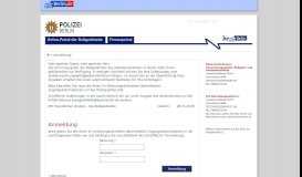 
							         Online-Portal der Bußgeldstelle								  
							    