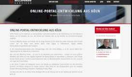 
							         Online-Portal-Entwicklung - millepondo services								  
							    
