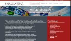 
							         Online-Portal-Entwicklung und individuelle Intranet-Lösungen								  
							    