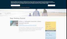 
							         Online Portal – – Gallagher								  
							    