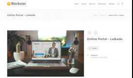 
							         Online Portal – Leikado – Blockster								  
							    