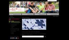 
							         Online-Portal - MoveOn - Hochschule München								  
							    