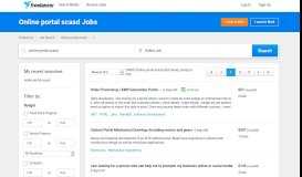 
							         Online portal scasd Jobs, Employment | Freelancer								  
							    