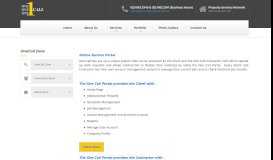 
							         Online Portal Service - ONECALL								  
							    