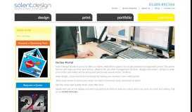 
							         Online Portal - Solent Design Studio								  
							    
