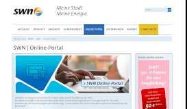 
							         Online-Portal | Stadtwerke Neuwied								  
							    