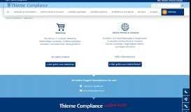 
							         Online-Portal vs. Webshop - Thieme Compliance								  
							    