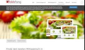 
							         Online-Portal yourlunch.de - blickfang Internetagentur Allgäu ...								  
							    