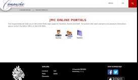 
							         Online Portals - Camanche CSD								  
							    