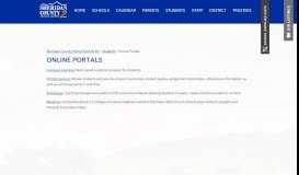 
							         Online Portals | Sheridan County School District #2								  
							    
