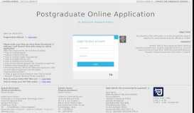 
							         Online Postgraduate Application - Ver2 - UniMAP								  
							    