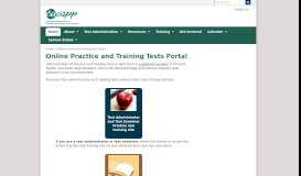 
							         Online Practice and Training Tests Portal - caaspp								  
							    