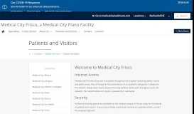 
							         Online Pre-Registration | Medical City Frisco								  
							    