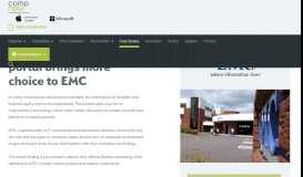 
							         Online procurement portal brings more choice to EMC - CompNow								  
							    