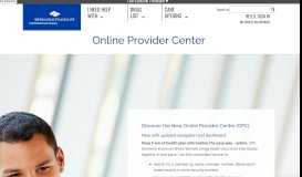 
							         Online Provider Center-A Doctor / Provider-Sierra Health And Life								  
							    