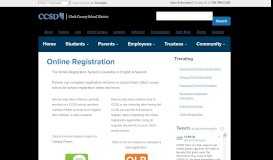 
							         Online Registration | Clark County School District - Las Vegas								  
							    