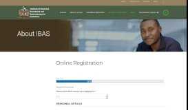 
							         Online Registration Enquiry – ICSAZ								  
							    