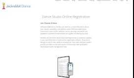 
							         Online Registration - Jackrabbit Dance								  
							    