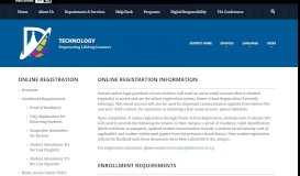 
							         Online Registration / Overview - Denton ISD								  
							    