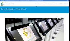 
							         Online Registration / Patient Portal - Halcyon Marine Healthcare ...								  
							    