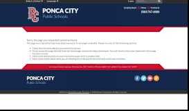 
							         online registration - Ponca City Public Schools								  
							    