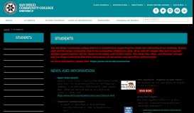 
							         Online Registration - Student Web Services - San Diego Community ...								  
							    