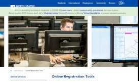 
							         Online Registration Tools | North Seattle College								  
							    