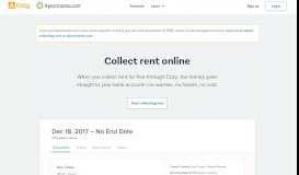 
							         Online rent payment for free - Cozy								  
							    