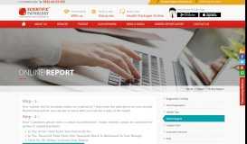 
							         Online Report - Scientific Pathology								  
							    