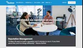 
							         Online reputation management services that deliver - Blue Array								  
							    
