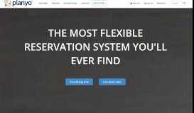 
							         Online reservation system & booking software Planyo								  
							    
