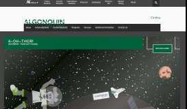 
							         Online Resources - Algonquin College								  
							    