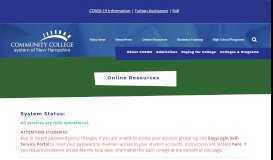 
							         Online Resources - CCSNH								  
							    