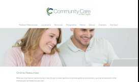 
							         Online Resources - Community Care of West Virginia								  
							    