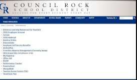 
							         Online Resources / Overview - Council Rock School District								  
							    