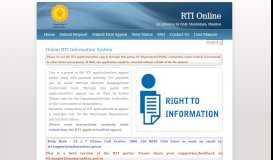 
							         Online RTI - RTI Online :: Online RTI Information System - Government ...								  
							    