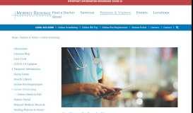 
							         Online Scheduling | Moberly Regional Medical Center | Moberly, MO								  
							    