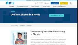 
							         Online Schools in Florida | K12 - K12.com								  
							    