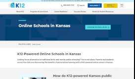 
							         Online Schools in Kansas | K12 - K12.com								  
							    