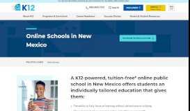 
							         Online Schools in New Mexico | K12 - K12.com								  
							    