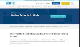 
							         Online Schools in Utah | K12 - K12.com								  
							    