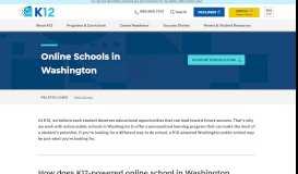 
							         Online Schools in Washington | K12 - K12.com								  
							    